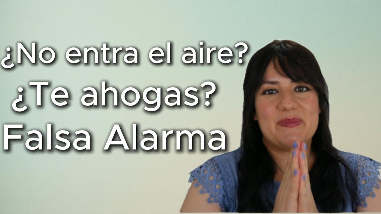 ¿Sientes que te FALTA EL AIRE? Por qué ocurre y cómo pararlo (ansiedad)